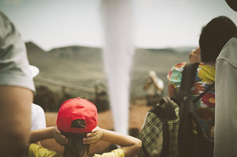 Timanfaya National Park - Geothermic demostrations