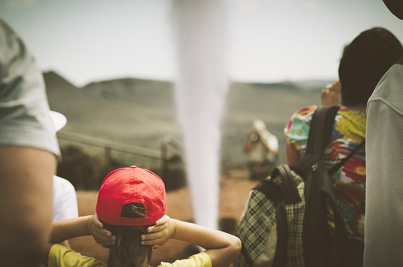 Timanfaya National Park - Geothermic demostrations