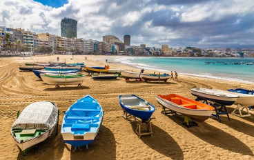 Las Canteras strand