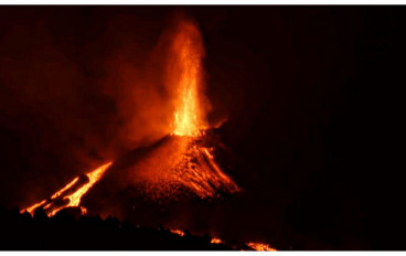 Erupción volcánica en La Palma