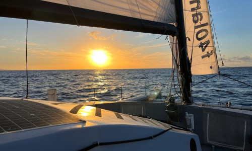 Private catamaran in the south of Lanzarote