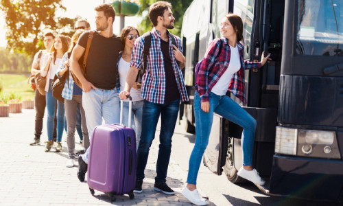 Transfer by bus Hotel - Airport
